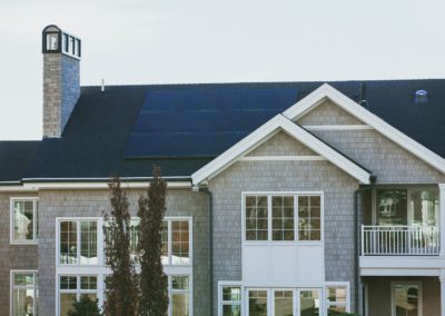 gray concrete house